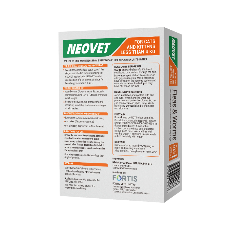 Flea & worm treatment