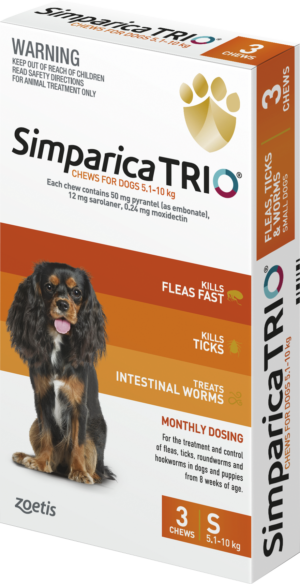 Simparica Trio Chew Single Tablet