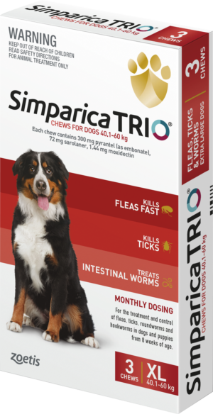 Simparica Trio Chew Single Tablet