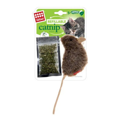 Catnip, refillable, mouse