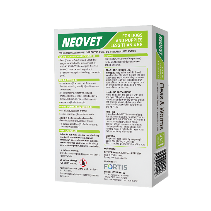 Flea & worm treatment