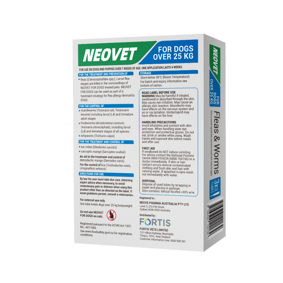 Flea & worm treatment