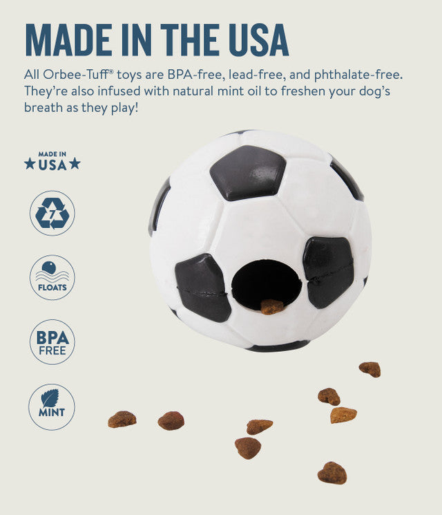 Orbee-Tuff Treat Dispenser Soccer Ball