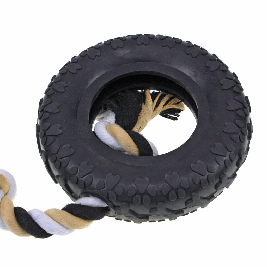 Tug-War Tires Dog Toy Chew - Small