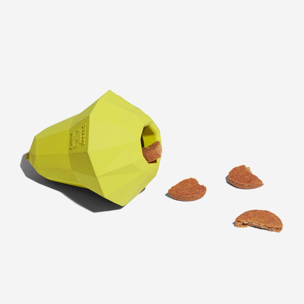 Zee.Dog Super Fruitz Treat Dispensing Toy - Pear