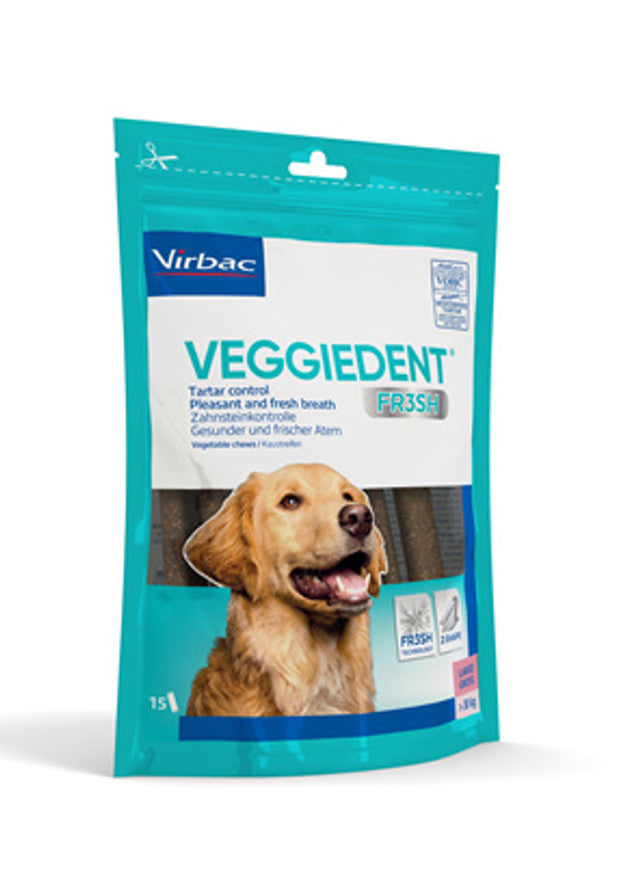 Veggiedent Fr3sh Dental Chews 15 pack