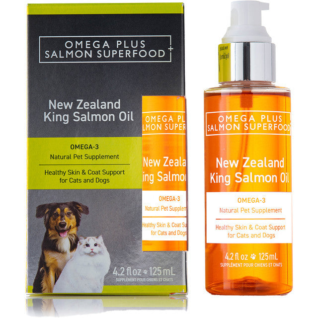 Omega Plus Canine & Feline King Salmon Oil 125ml