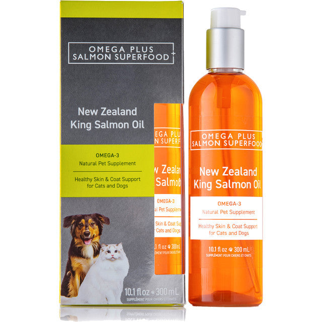 Omega Plus Canine & Feline King Salmon Oil 300ml