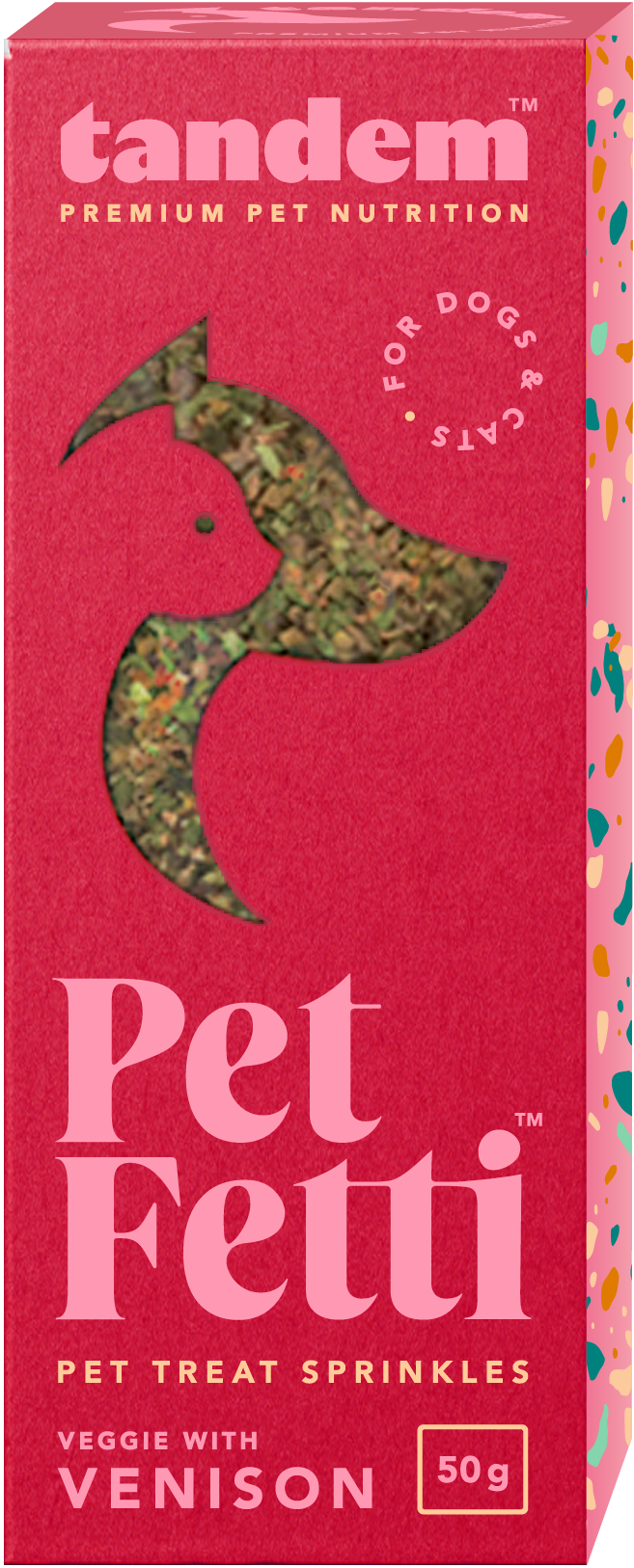 Pet Fetti, meal topper