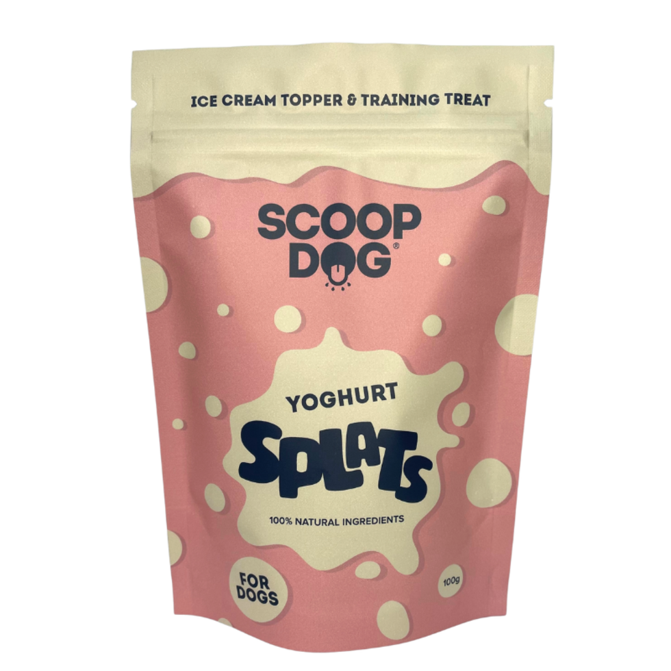 Scoop Dog, Splats, dog treat 