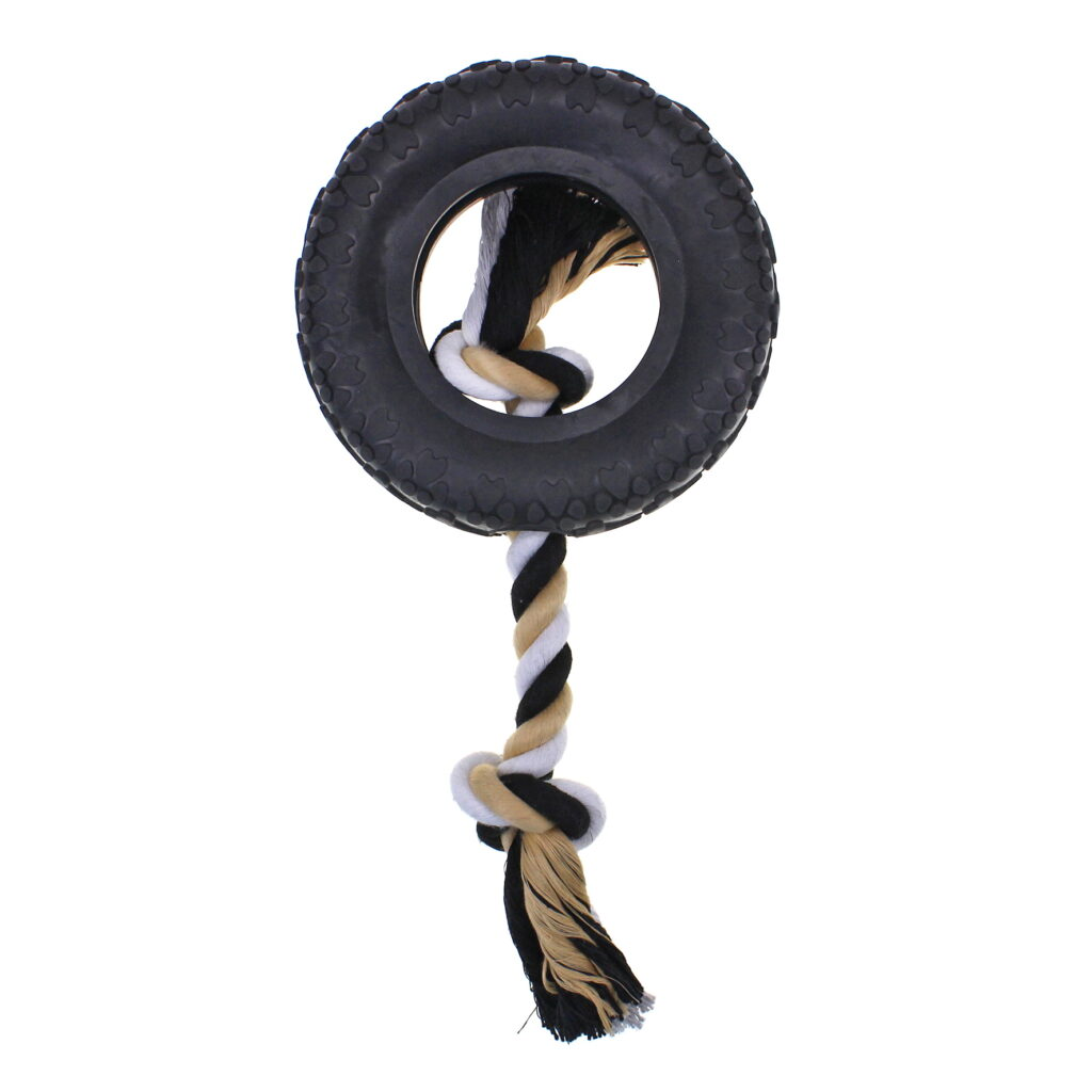 Tug-War Tires Dog Toy Chew - Small