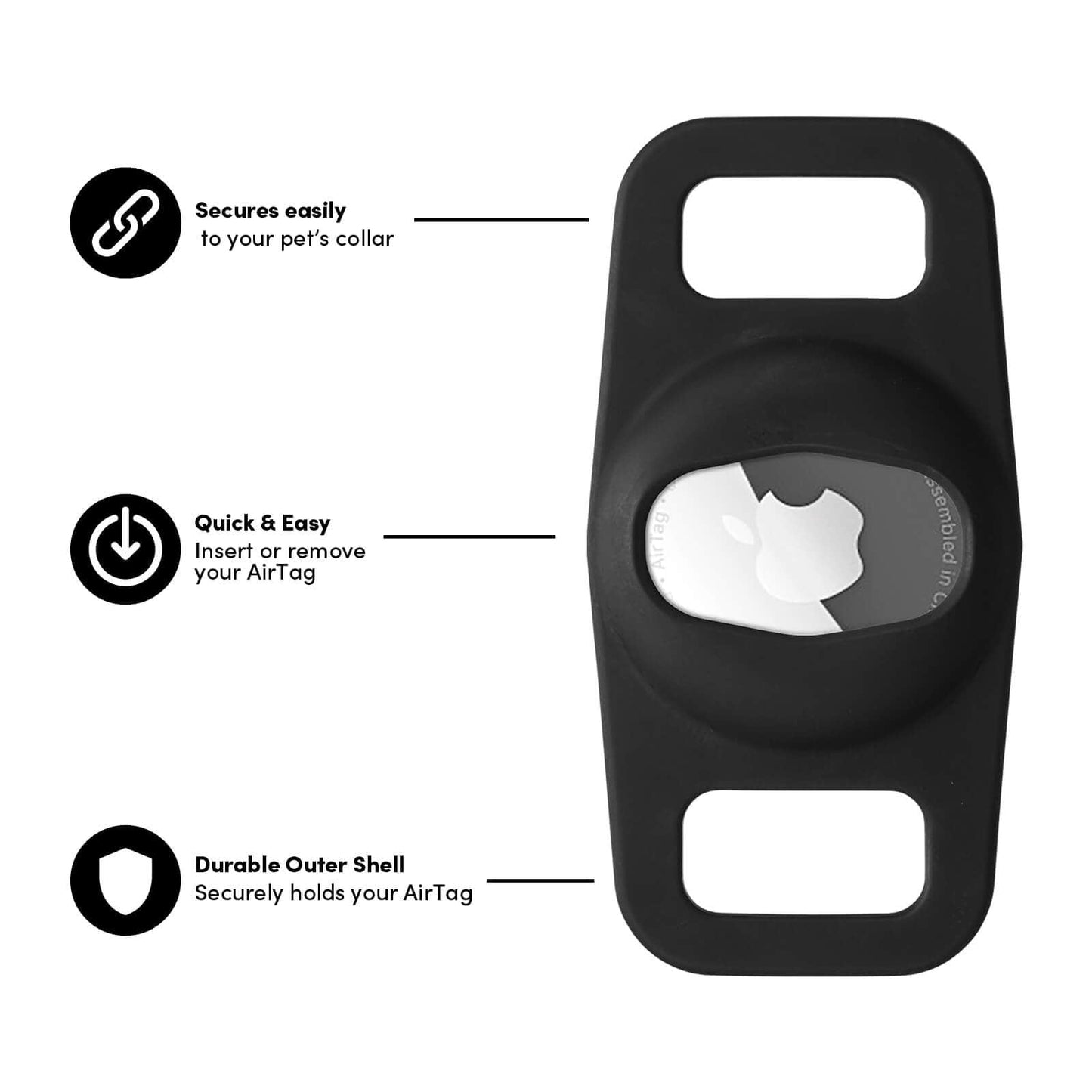 Casemate AirTag Case for Dog Collars