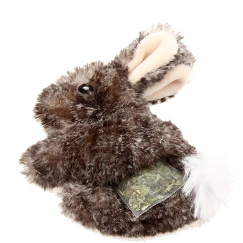 Gigwi Refillable Catnip Cat Toy Rabbit